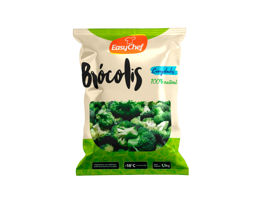 BRÓCOLIS CONGELADO EASY CHEF 1,1 KG (CX 10 PCT)